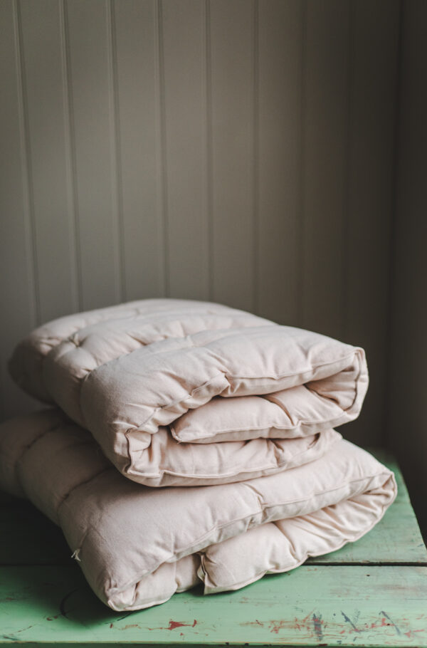 Handwoven Mattress, Plaster Pink