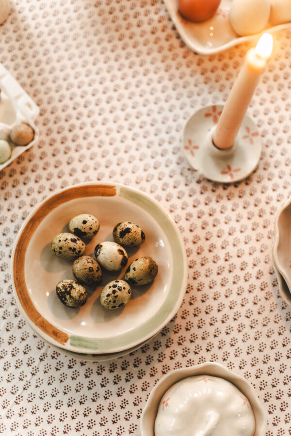 Pistachio Stripe Plate