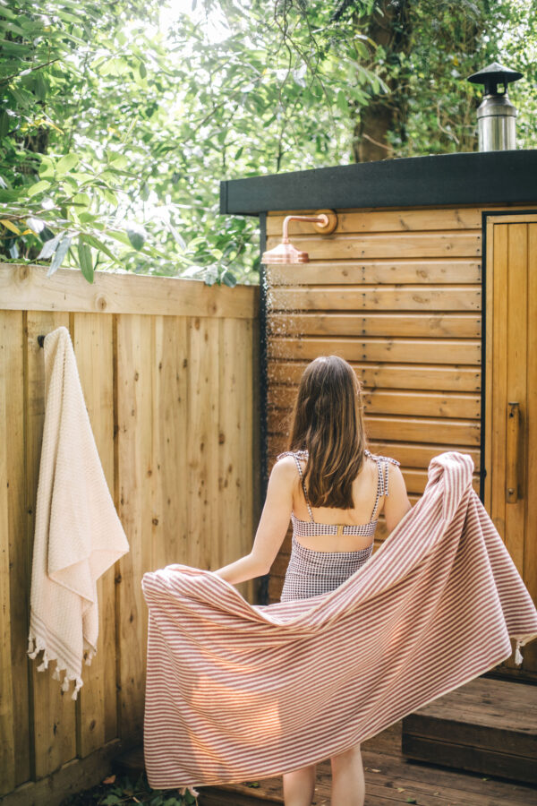 Stripe Textured Bath Sheet