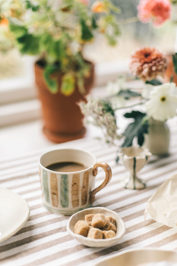 Pistachio Stripe Cup