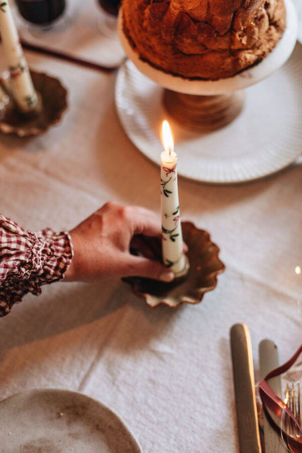 Hand Painted Candle