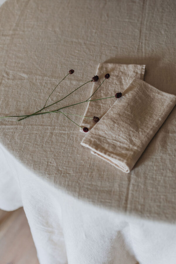 Linen Napkin, Clotted Cream